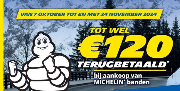 Michelin - Autobanden - actie