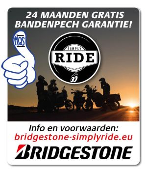 Bridgestone 24 maanden gratis bandenpech garantie